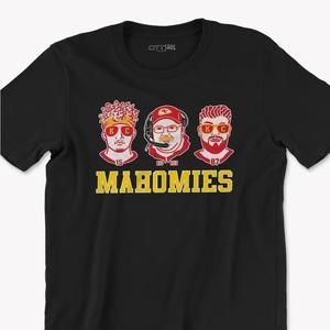 Mahomies Kc Football Shirt Funny Mahomes Chiefs Dark Tshirt Gift For Fan
